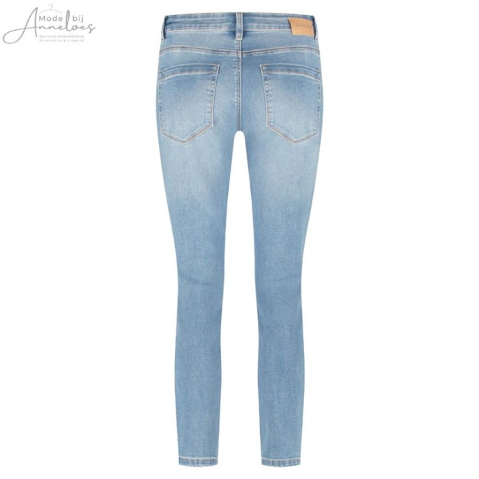Red Button Jeans Sissy embroiderie - Bleach